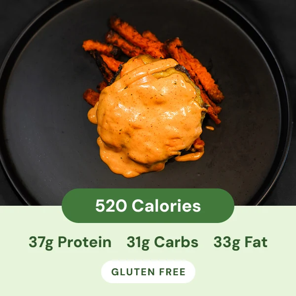 Backyard Burger from Fresh Fit Meals