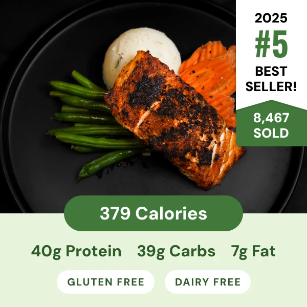 Blackened Cajun Salmon from Fresh Fit Meals