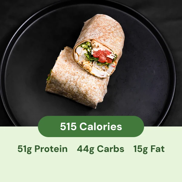 Chicken Ceasar Wrap from Fresh Fit Meals