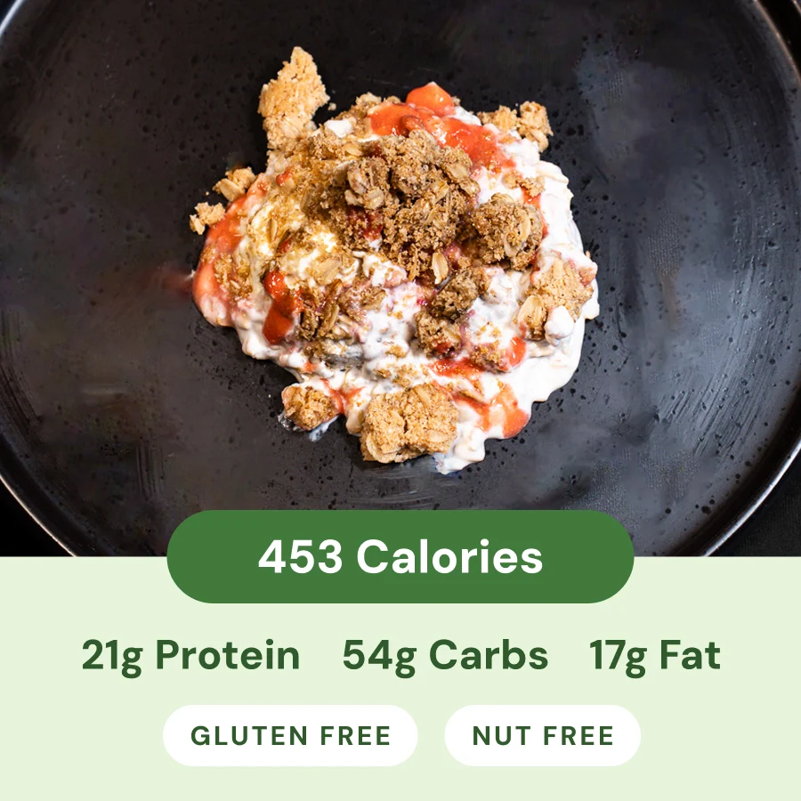 Strawberry Cheesecake Overnight Oats from Fresh Fit Meals
